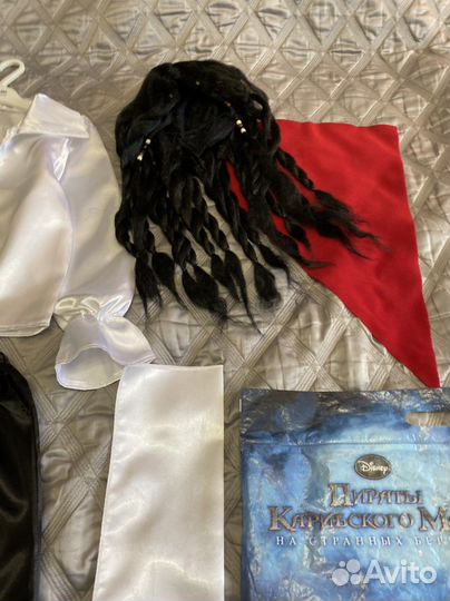 Прокат Костюм пирата капитан джек воробей