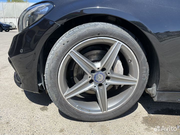 Оригинальные диски AMG R18 с резиной