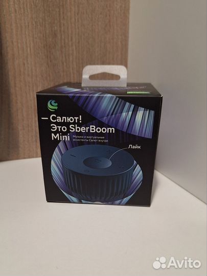 Новая Колонка умная SberBoom Mini с голосовым