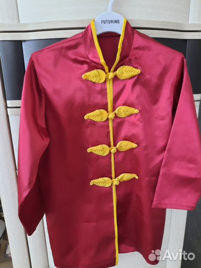 Костюм для занятий ушу рост 140см