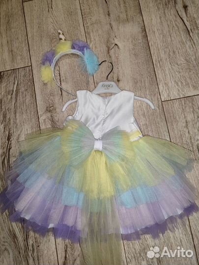 Платье для девочки 74 80