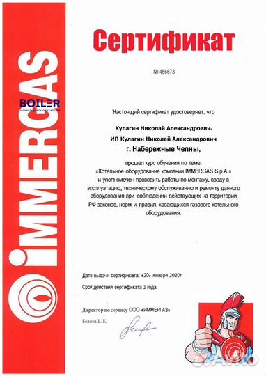Ремонт газовых котлов
