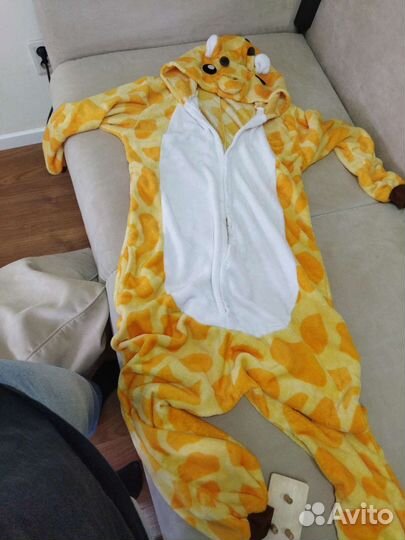 Пижама кигуруми жираф