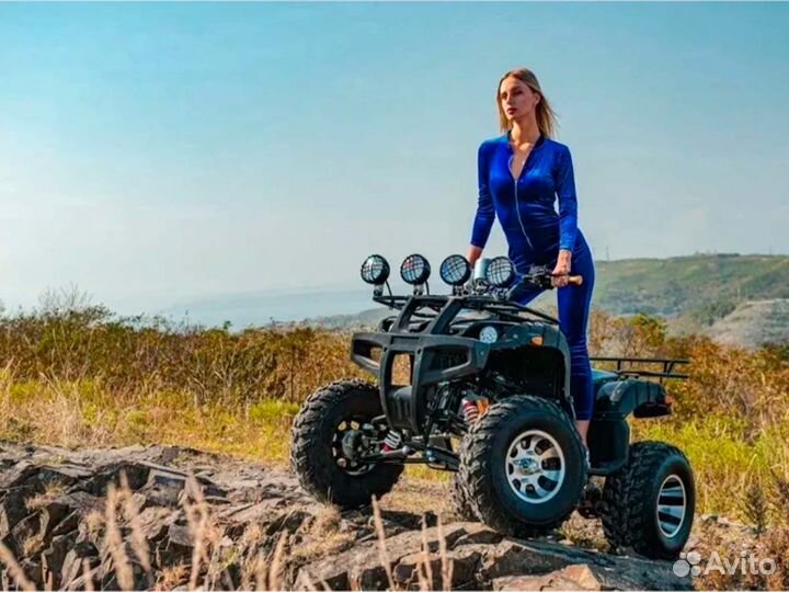 Квадроцикл Tiger Sport 250 (черный)