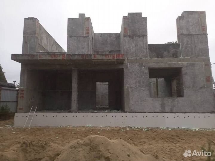 Дом из полистиролбетона 220м2