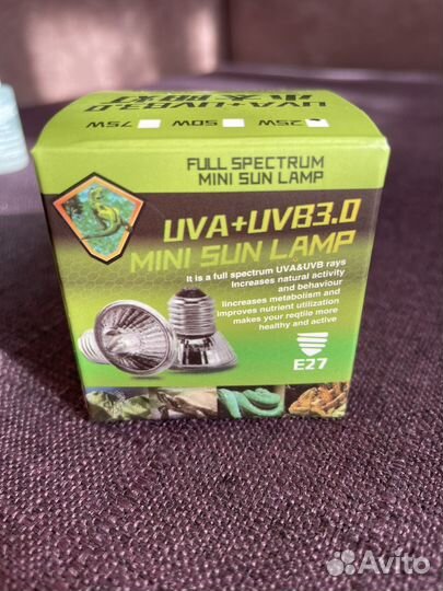 Лампочка для террариума