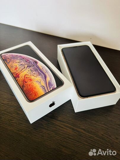 iPhone xs max 256 gb gold