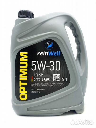 ReinWell 5W-30 A5/B5 4л. 4953