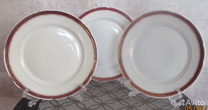 Тарелки 3 шт. Завод 