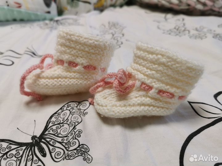 Пинетки вязаные