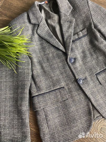 Пиджак для мальчика 116