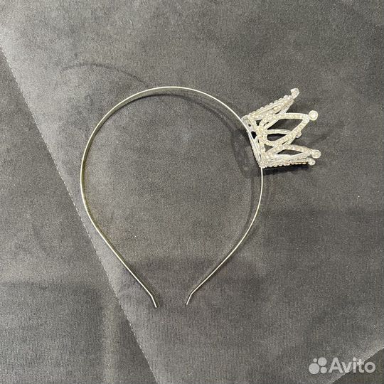 Ободок с короной для дневочки