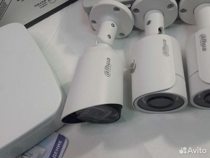 К-т уличного Видеонаблюдения Dahua 4\1Мп 7 камер
