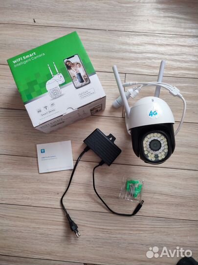 Камера видеонаблюдения уличная с симкартой 4G