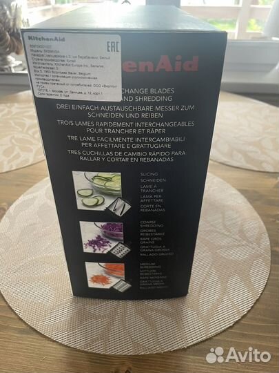 Насадки для kitchenaid овощерезка