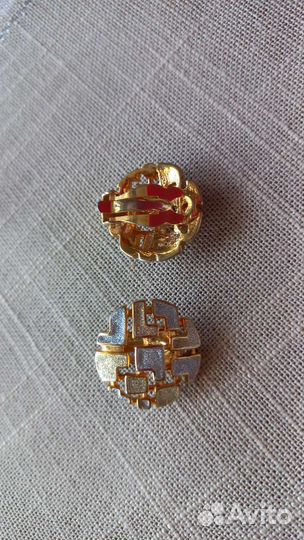 Серьги клипсы