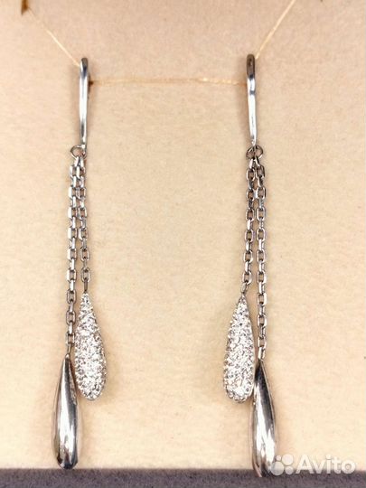 Серебряные серьги