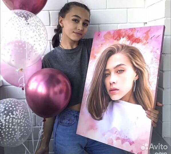 Портрет по фото (проф. печать)