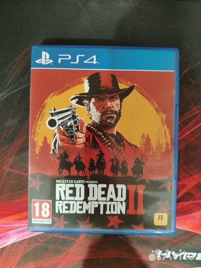 Red dead redemption 2 ps4 диск