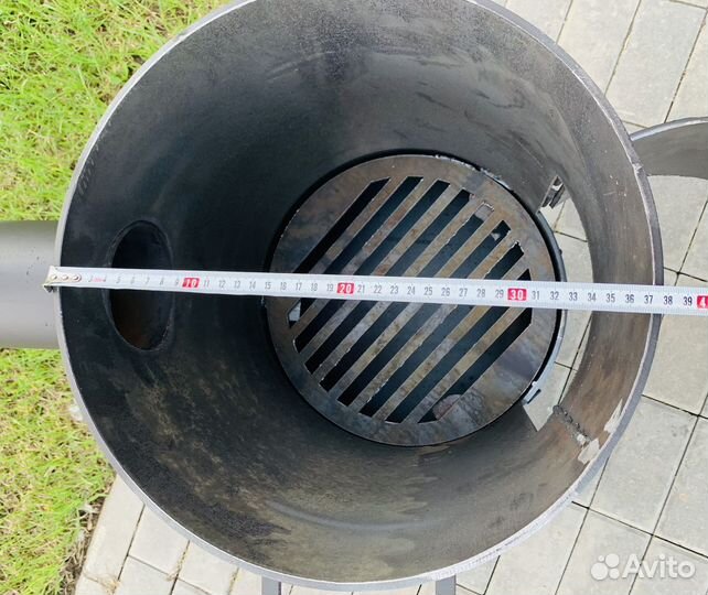 Печь стальная для казана