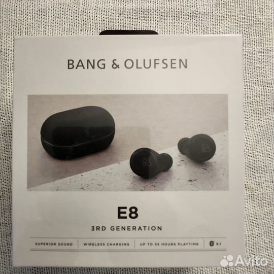 Наушники Bang & Olufsen Beoplay E8 3.0 черный