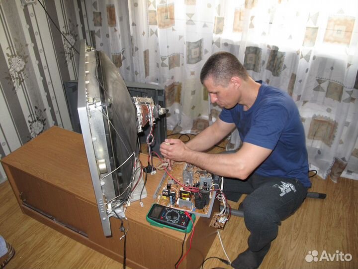 Ремонт телевизоров Частный мастер Выезд бесплатно