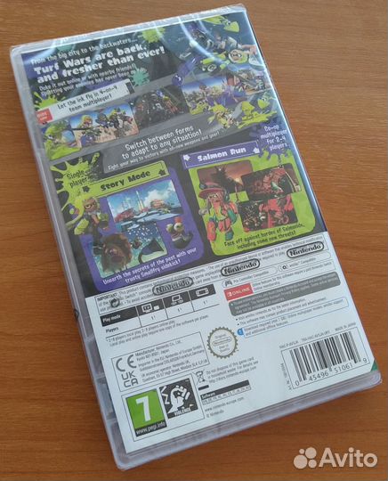 Игра Nintendo switch Splatoon 3 (новая)