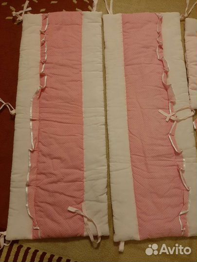 Бортики в детскую кроватку