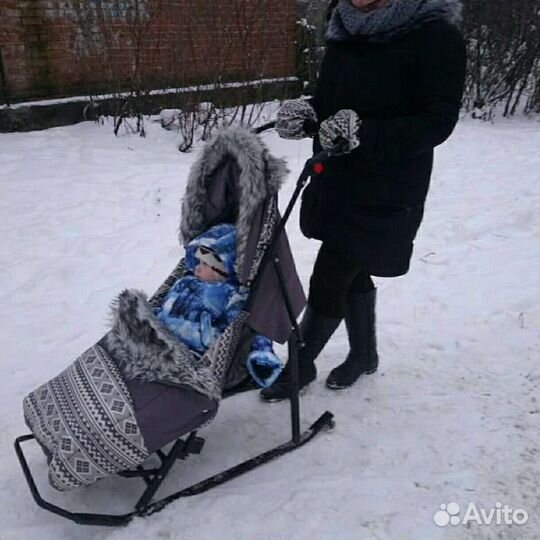 Коляска санки Ника Аляска