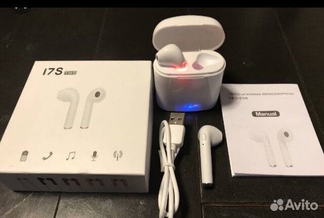 Беспроводные наушники I7s tws