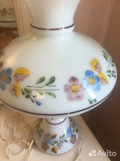 Лампа настольная советская СССР