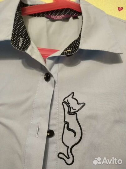 Школьная блузка, рубашка для девочки