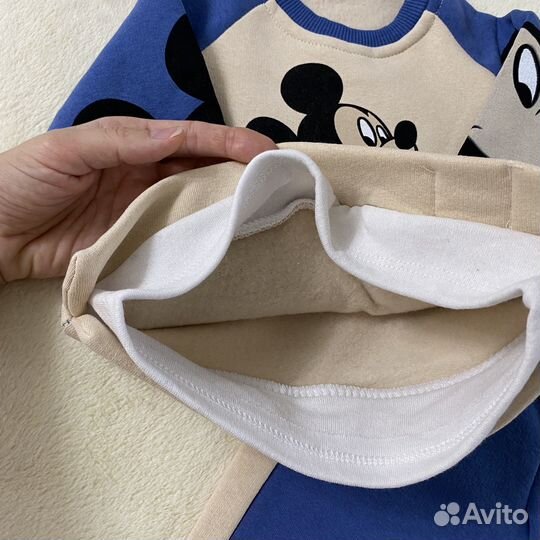 Костюм для мальчика теплый 12-18мес