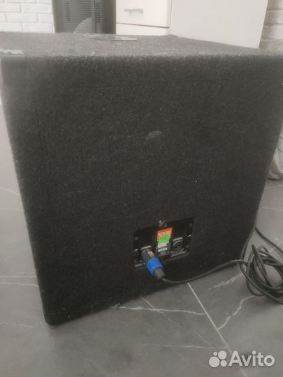 Сабвуфер EVM bsb153 усилитель DAS audio PS-400