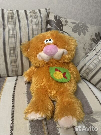 Мягкая игрушка рыжий кот