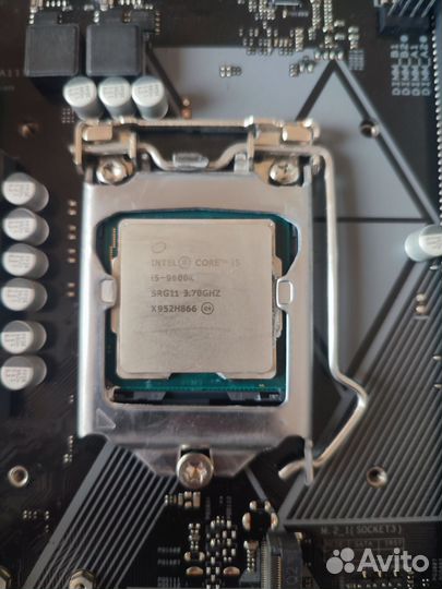 Intel core i5 9600k + asus h370 prime + 16Gb ddr4
