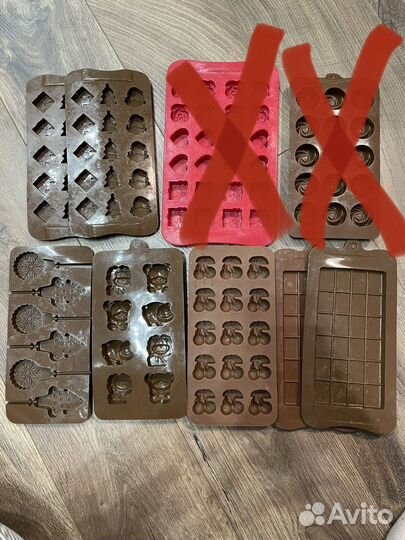 Силиконовая форма для шоколада