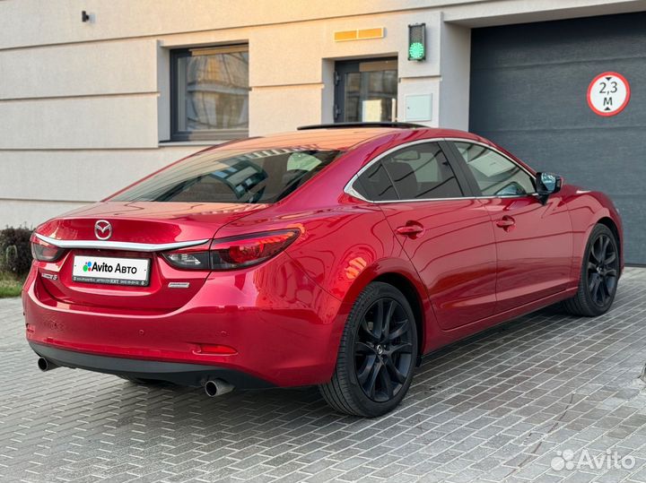 Mazda 6 2.5 AT, 2015, 69 350 км