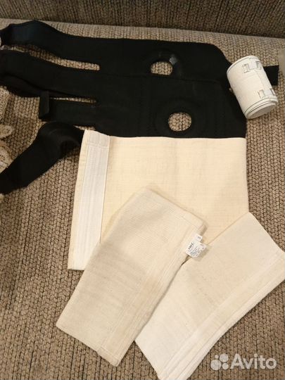 Наколенники, эластичный бинт и пояс