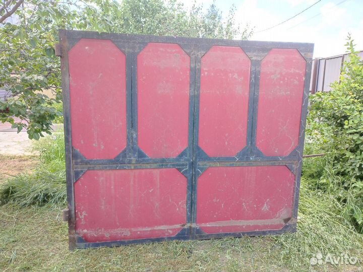 Ворота распашные бу