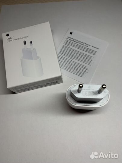 Оригинальный зарядный блок iPhone 20w