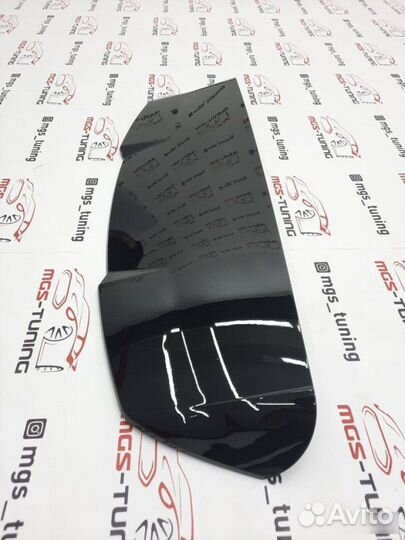 Спойлер стиль RSQ8 на Audi Q8 18-н.в. Черный