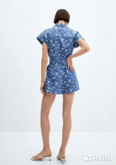 Джинсовый комбинезон Mango S новый