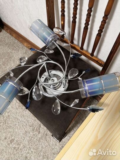 Люстра потолочная бу