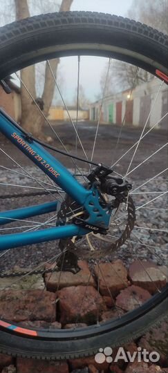 Велосипед forward sporting 29 2.0 disc рама 19''