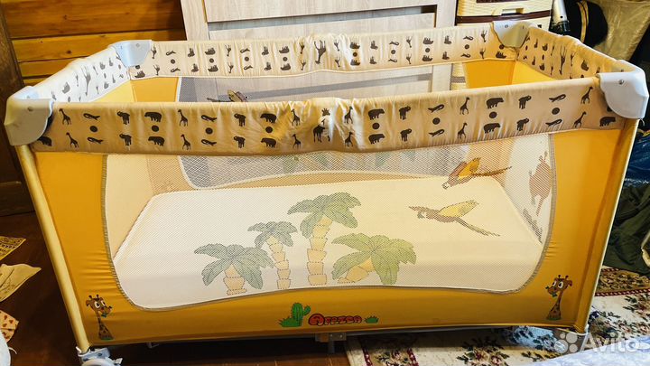 Манеж детский 120х60+ матрас