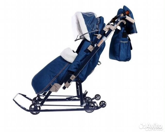 Санки коляска ника 7 8