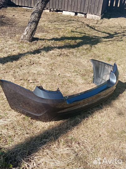 Задний бампер гранта седан FL цвет борнео