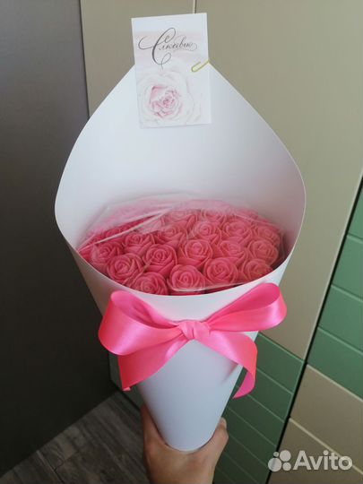 Сладкий букет из 37 шоколадных роз