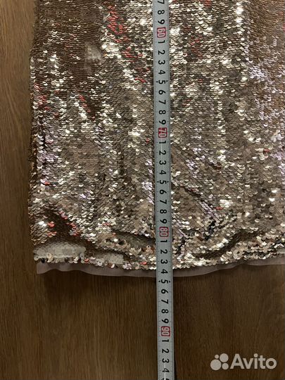 Платье zara в паетках